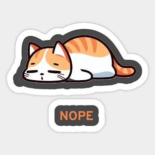 Nope Sticker